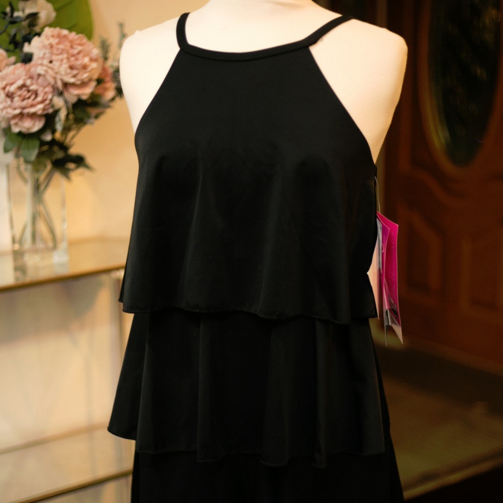 Fit4Ur hips Black Swimsuit Romper